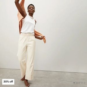 Everlane Easy Jean in Ecru size 4